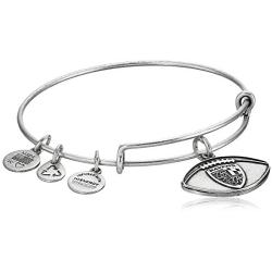 Alex and Ani Baltimore Ravens Football Expandable Bangle Bracelet
