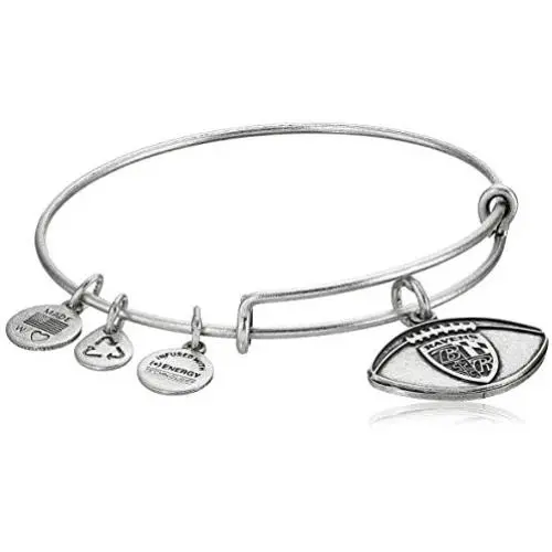 Alex and Ani Baltimore Ravens Football Expandable Bangle Bracelet Alex and Ani Baltimore Ravens Football Expandable Bangle Bracelet
