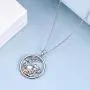 Turtle Deer Necklaces 925 Sterling Silver Elephant/Deer/Turtle/Fox/Hedgehog Mother Gifts for Women Turtle Deer Necklaces 925 Sterling Silver Elephant/Deer/Turtle/Fox/Hedgehog Mother Gifts for Women