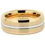 100S JEWELRY Tungsten Rings for Mens Gold Wedding Bands Silver Grooved Two Tone 8mm Wide Size 6-16 100S JEWELRY Tungsten Rings for Mens Gold Wedding Bands Silver Grooved Two Tone 8mm Wide Size 6-16