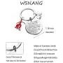 WSNANG Delta Sigma Theta Sorority Gift Finer 1913 Keychain Greek Sorority Jewelry Sisterhood Gift You are Braver Stronger Smarter Than You Think Keychain