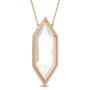Moderne Monocle - Rose Gold Magnifying Pendant Necklace.. Stylish Alternative to Reading Glasses. Harlow Rose Gold