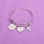 Goddaughter Bracelet You are more loved than you know Goddaughter Jewelry Religious Jewelry Goddaughter gift (more loved Goddaughter BR)