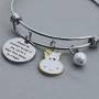 Hippo Bracelet Hippo Lover Gift Always Be Yourself Inspirational Jewelry Hippopotamus Gift(hippo BR)