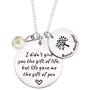 Stepdaughter Gift - I Didnt Give You the Gift of Life But Life Gave Me the Gift of You - Family Tree Pendant Necklace Step Daughter Gifts from Stepmom or Stepdad