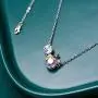 AOBOCO Aurora Unicorn Sterling Silver Unicorn Necklace Embellished with Crystals from Austria, 18'' + 2'' O-chain, Anniversary Birthday Unicorn Jewelry Gifts for Women Daughter Girlfriend Wife Niece AOBOCO Aurora Unicorn Sterling Silver Unicorn Necklace Embellished with Crystals from Austria, 18'' + 2'' O-chain, Anniversary Birthday Unicorn Jewelry Gifts for Women Daughter Girlfriend Wife Niece