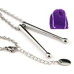 Emerald Park Jewelry Drumstick Necklace | Gifts for Drummers Drummer Necklace Gifts for Drummers Men and Women A Gift for Drummer Men Perfect for Using on Your Drum Charm or Drum Necklace