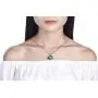 Turantu Gift for Women''Heart of the Ocean'' Dolphin Pendant Necklace Made with SWAROVSKI Crystal