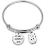 WUSUANED Pet Lover Gift Hamster Charm Bracelet Crazy Hamster Lady Hamster Lover Bracelet Animal Lover Jewelry Gift for Women