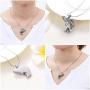 constanlife Cremation Jewelry for Ashes Stainless Steel Fish Shape Design Memorial Urn Necklace Keepsake Jewelry Gift Men Women Multifunction Necklace
