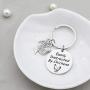 G-Ahora Funny Chickens Keychain Distracted by Chickens Jewelry Gift for Chicken Lover Chicken Mom