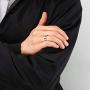 King Will Classic Stainless Steel Mens Wedding Ring Original Color Chains inlay Retro Style Comfort Fit