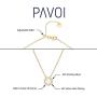 PAVOI 14K Gold Plated Created Opal Pendant Cubic Zirconia Halo Necklace | Gold Necklaces for Women