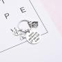 Occupational Therapist Gift Occupational Therapy Jewelry Medicine Adds Days To Life OT Adds Life To Days Keychain Graduation Gift for OT