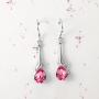 EVER FAITH 925 Sterling Silver Gift Jewelry For Women CZ Elegant Teardrop Chandelier Hook Dangle Earrings
