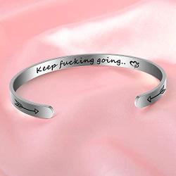 Motivational Jewelry for Women Cuff bracelet, Girl Jewelry, Gifts for girls, Friendship gifts