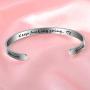Motivational Jewelry for Women Cuff bracelet, Girl Jewelry, Gifts for girls, Friendship gifts