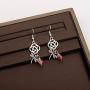 LBSBO Outlander Inspired Jewelry Celtic Knot Cross Pendant Earrings Outlander Claire Fraser Earrings Sassenach Scottish Outlander Gift