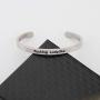 WUSUANED Funny Sarcastic Bracelet Fucking Ladylike Feminist Jewelry Inspirational Gift for Her