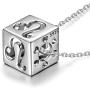 Kate Lynn Gifts for Her Valentines Day 925 Sterling Silver Necklaces Astrology 12 Constellation Sign Hollow Cubic Pendant Horoscope Zodiac Necklaces with Jewelry Box 17.5''+ 2.0''