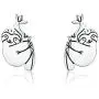Colored CZ Heart Earrings Sloth Earrings for Girls Silver Hypoallergenic Animal Ear Studs Earring Funy Cute Jewelry Gifts for Women Men Couple Colored CZ Heart Earrings Sloth Earrings for Girls Silver Hypoallergenic Animal Ear Studs Earring Funy Cute Jewelry Gifts for Women Men Couple