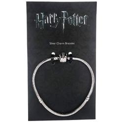 The Carat Shop Official Licensed Harry Potter Silver Charm Bracelet For Harry Potter Slider Charms (Available In 4 Sizes)