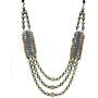 Crunchy Fashion Bollywood Traditional Indian/Bohemian Style Afgani Oxidised Silver Boho Gypsy Tribal Handmade Jewelry Necklace for Women