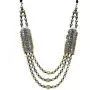 Crunchy Fashion Bollywood Traditional Indian/Bohemian Style Afgani Oxidised Silver Boho Gypsy Tribal Handmade Jewelry Necklace for Women