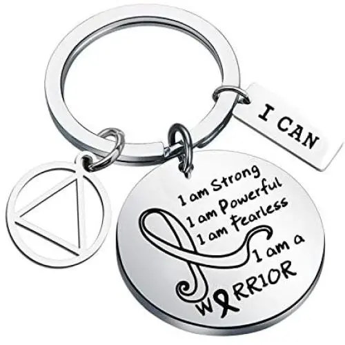 FUSTMW Addiction Recovery Gift Alcoholics Anonymous Keychain Sobriety Gift AA Jewelry for Warrior Sober Inspiration Gifts FUSTMW Addiction Recovery Gift Alcoholics Anonymous Keychain Sobriety Gift AA Jewelry for Warrior Sober Inspiration Gifts