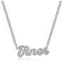 BBGreek - Zeta Phi Beta Sorority Paraphernalia - Crystal Necklace - Finer - Official Vendor