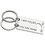 Ikunne Couple Keychain Gifts for Girlfriend Boyfriend I am Yours You are Mine/She& He Swiped Right Keychian Sets Couples Jewelry Gift for Valentines Day Anniversary