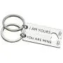 Ikunne Couple Keychain Gifts for Girlfriend Boyfriend I am Yours You are Mine/She& He Swiped Right Keychian Sets Couples Jewelry Gift for Valentines Day Anniversary Ikunne Couple Keychain Gifts for Girlfriend Boyfriend I am Yours You are Mine/She& He Swiped Right Keychian Sets Couples Jewelry Gift for Valentines Day Anniversary