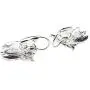 WEVENI Enamel Alloy Cartoon Owl Bird Earrings Dangle Drop Jewelry For Women Girls Ladies Charm Gift