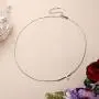 EVER FAITH 925 Sterling Silver Simple Sideways Cross Pendant Choker Necklace for Women, Girls EVER FAITH 925 Sterling Silver Simple Sideways Cross Pendant Choker Necklace for Women, Girls