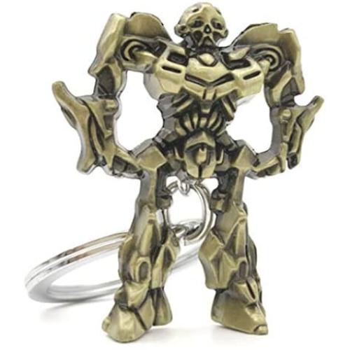 Transformers Optimus Prime Keychain, Brass Optimus Prime Car Keyring Accessories，Optimus Prime Toys，Transformers Optimus Prime Jewelry Pendant CharmsGifts for Kids Men Women Teen Boy Girl