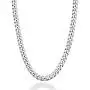 Miabella Solid 925 Sterling Silver Italian 5mm Diamond Cut Cuban Link Curb Chain Necklace for Women Men, 16, 18, 20, 22, 24, 26, 30 Inch Made in Italy