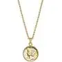 American Coin Treasures Gold-Layered Silver Mercury Dime Goldtone Coin Pendant with 18'' Chain Necklace - Genuine and Elegant Keepsake Jewelry for Women | White Luxury Gift Box Included