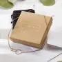 Dear Ava Best Friend Necklace - 3 Asymmetrical Interlocking Circle Necklace for BFF, Long Distance Friends, and Forever Friends - Best Friend Jewelry Charm Comes in a Rose Gold Plated Base