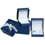 KATARINA Diamond Jewelry Set with Fresh Water Pearl and Sapphire in 14K White Gold (0.08 cttw) KATARINA Diamond Jewelry Set with Fresh Water Pearl and Sapphire in 14K White Gold (0.08 cttw)
