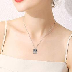 Waysles Butterfly/Dog/Owl/Panda/Sloth/Snake/Sea Turtle/Unicorn Necklace Sterling Silver Necklace Jewelry Gifts for Her Women Girls Mom Girlfriend