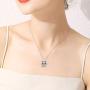 Waysles Butterfly/Dog/Owl/Panda/Sloth/Snake/Sea Turtle/Unicorn Necklace Sterling Silver Necklace Jewelry Gifts for Her Women Girls Mom Girlfriend