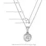 La Joya 1/4-1 Carat Total Weight (cttw) Certified Lab Grown Diamond Pendant Necklace - Solid 14k White Or Yellow Gold Bezel Setting With Adjustable Chain - GH Color And VS/SI Clarity Up Diamonds La Joya 1/4-1 Carat Total Weight (cttw) Certified Lab Grown Diamond Pendant Necklace - Solid 14k White Or Yellow Gold Bezel Setting With Adjustable Chain - GH Color And VS/SI Clarity Up Diamonds