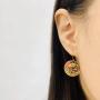 Korean-style Flower Light Dangle Earrings/Fall-Winter Dangle Earrings for women (5 colors)