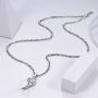 PROSTEEL DNA Pendant Necklace Scientist Biology Charm Chemistry Gift for Him/Her, Come Gift Box