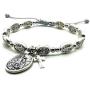 St Michael Archangel Rosary Bracelet, Catholic Gift for Men Women, Saint Michael Chaplet