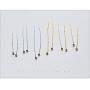 Threader Bead Tassel Drop Earrings for Women Girls S925 Sterling Silver 2mm Tiny Ball Long Chain Dangle Minimalism Ear Piercing Studs Jewelry Hypoallergenic Fashion Gifts