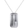 Wolverine X-Men James Logan Metal Pendant Chain Dog Tag Necklace