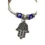 Nazareth Store Blue Beads Evil Eye Bracelet Hamsa Hand of Fatima for Men Women Stretch Bracelets Lucky Charm Nazareth Store Blue Beads Evil Eye Bracelet Hamsa Hand of Fatima for Men Women Stretch Bracelets Lucky Charm