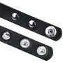 macoking Punk Studded Spike Bracelet Goth Leather Cuff Bangle Rock Halloween Wristband