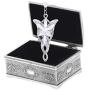 YANJIKEJI Doctor Strange Necklace Eye of Agamotto Costume Prop Stone Pendant with Jewelry Box